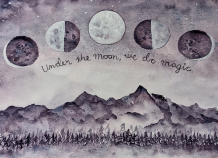 under the moon we do magick